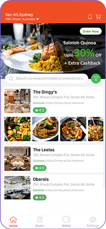 EAT CENTRAL Listing Screenshot