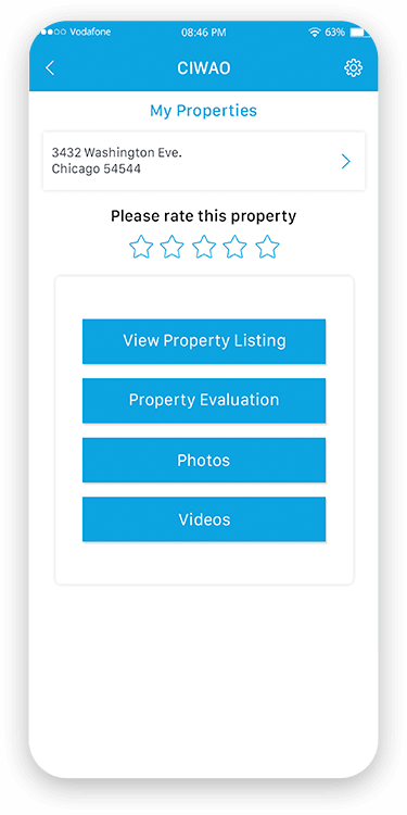 CIWAO Properties Rating screenshot